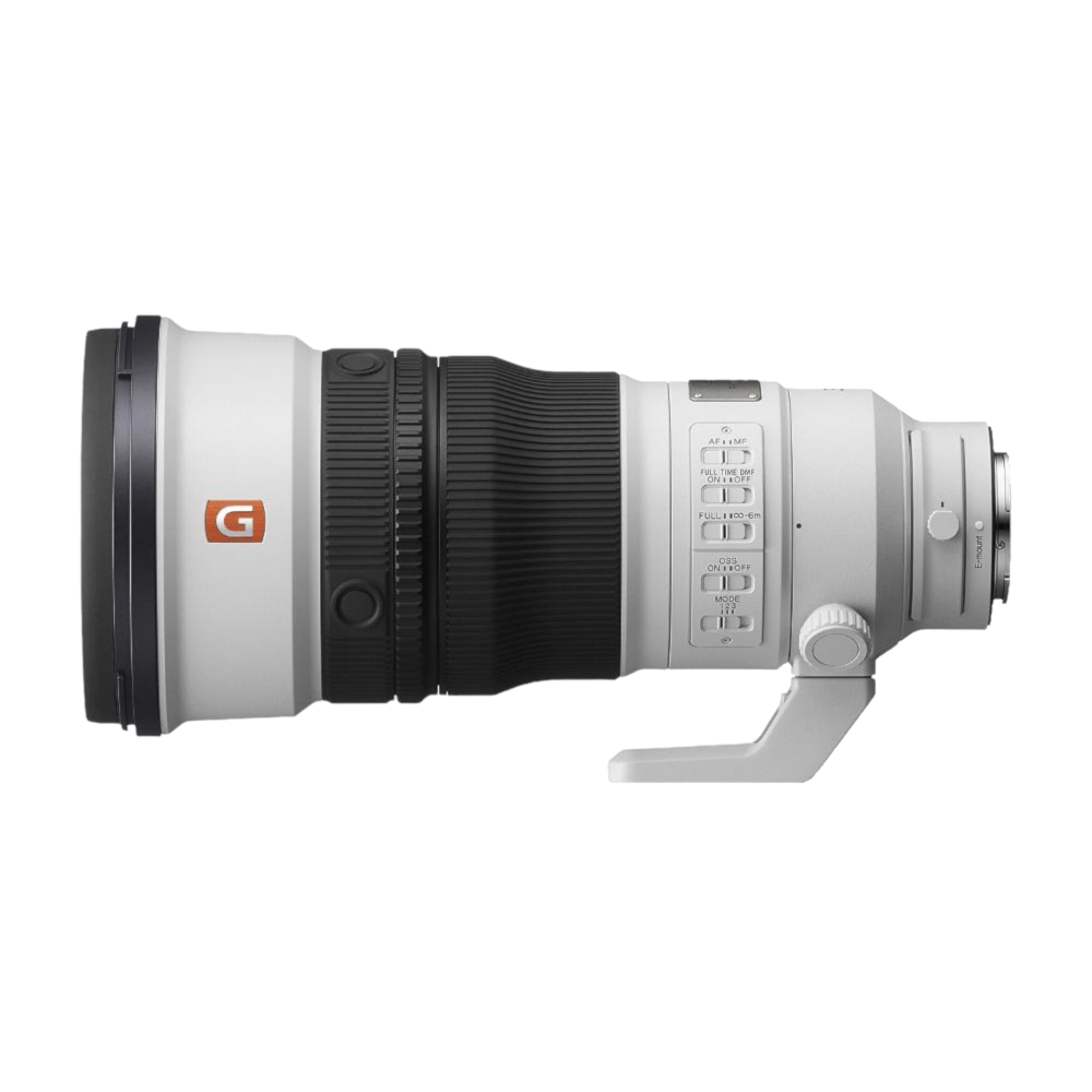 Sony FE 300mm f/2.8 GM OSS Full-Frame Autofocus Lens for E-Mount w/ Tripod Collar/Foot, White | 40.5 Drop-In | SEL300F28GM