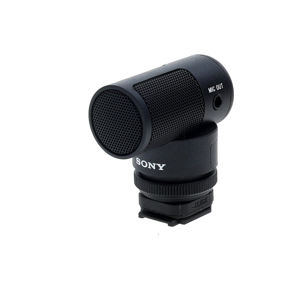 Sony ECM-G1 Ultracompact Camera-Mount Vlogger Shotgun Microphone