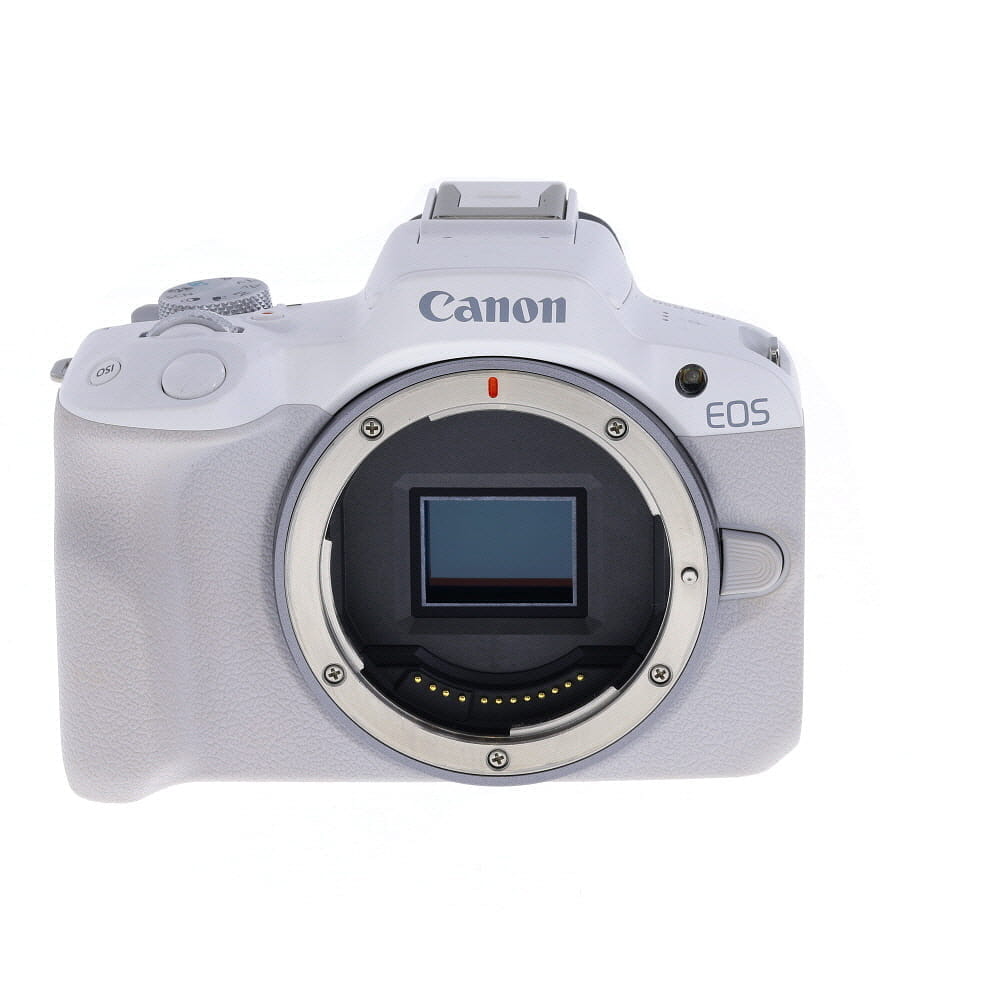 Canon EOS R50 Mirrorless Camera, White | 24.2MP