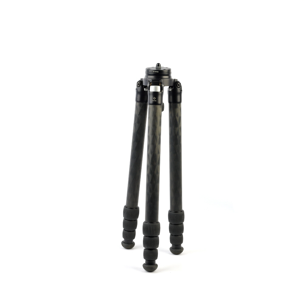 Really Right Stuff TVC-34 Series 3 Versa Style (TVC-3X) Carbon Fiber Tripod Legs w/ TA-3-LB Leveling Base/Short Handle, 4-Sections, 3.7-58.2 in.