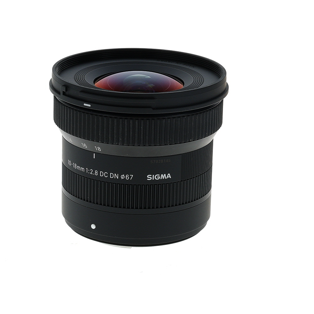Sigma 10-18mm f/2.8 DC DN C (Contemporary) Autofocus APS-C Lens for Fujifilm X-Mount, Black | 67