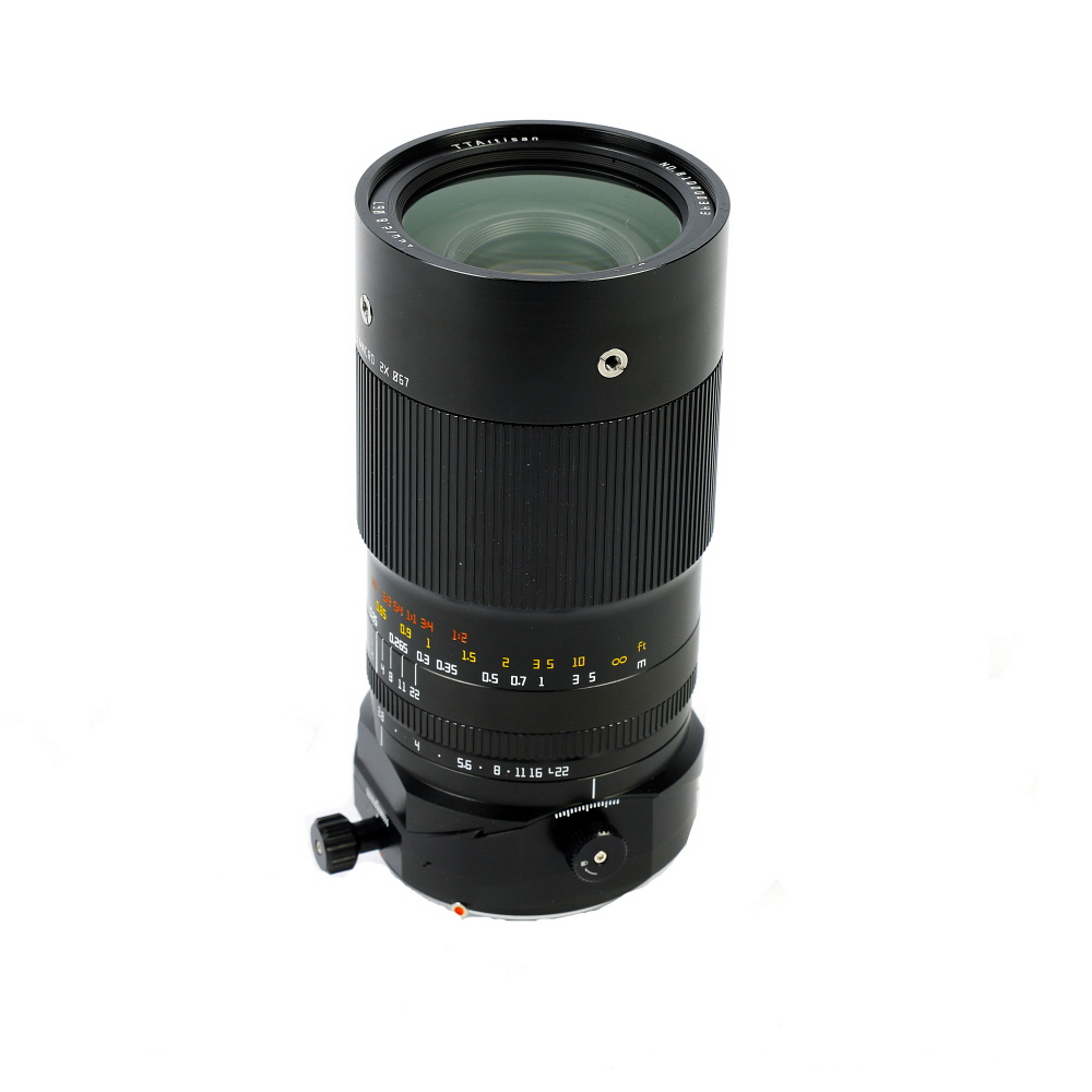 TTArtisan 100mm f/2.8 Macro Tilt-Shift Full-Frame Manual Lens for FUJIFILM X-Mount, Black | 67