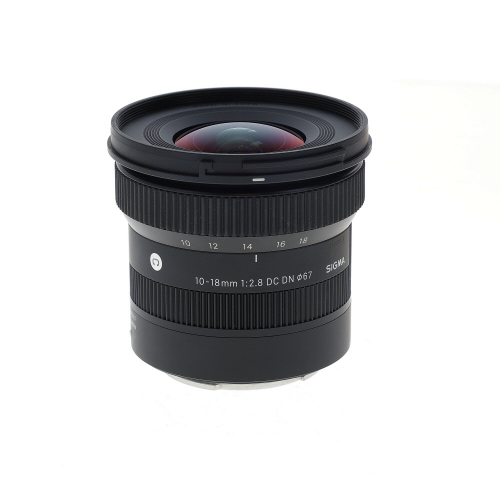 Sigma 10-18mm f/2.8 DC DN C (Contemporary) Autofocus APS-C Lens for Sony E-Mount, Black | 67