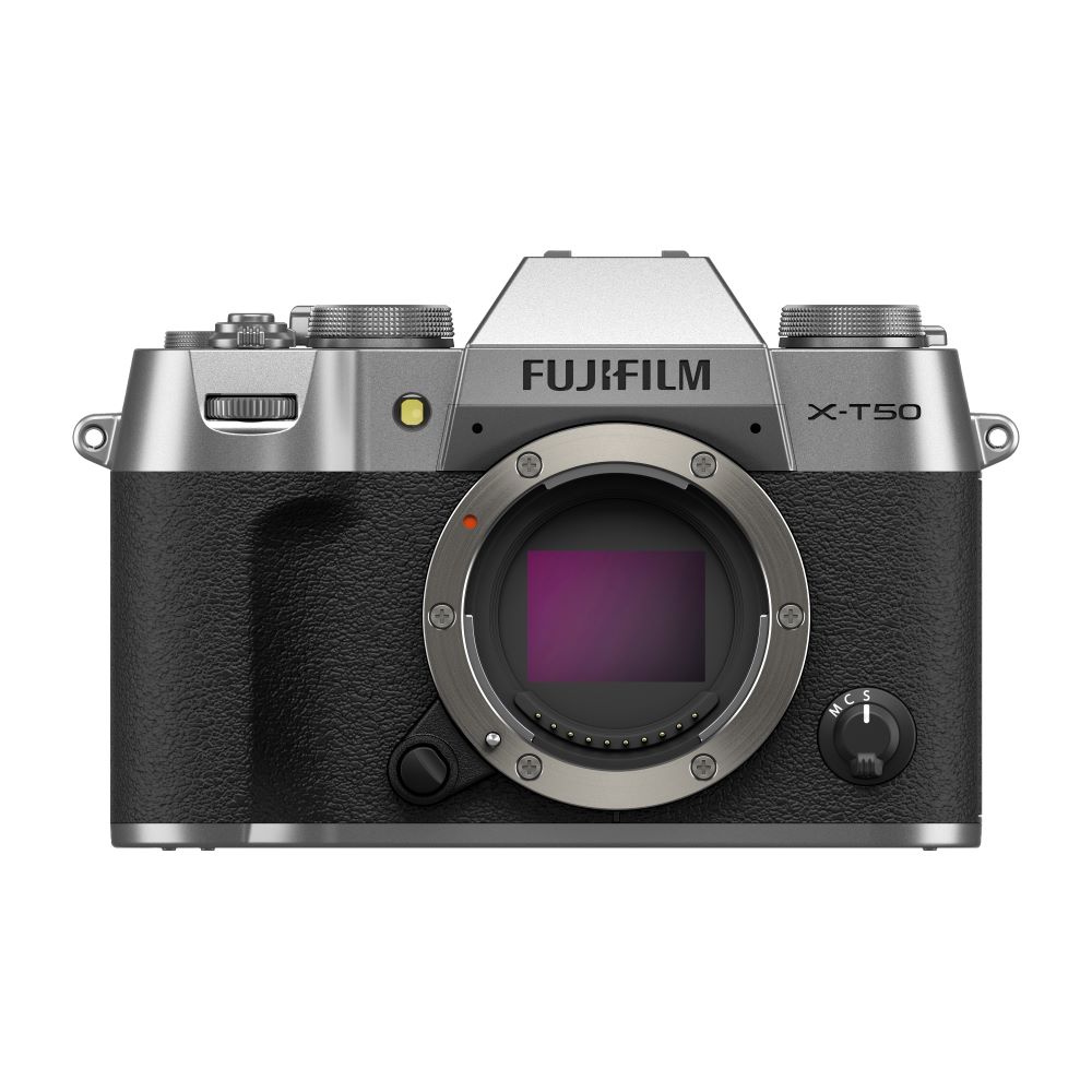 FUJIFILM X-T50 Mirrorless Camera Body, Silver | 40.2MP