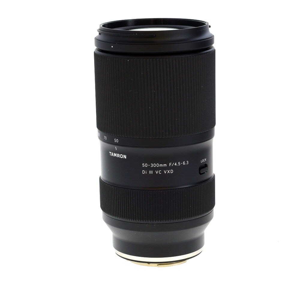 Tamron 50-300mm f/4.5-6.3 Di III VC VXD Full-Frame Lens for Sony E-Mount, Black | 67 | A069
