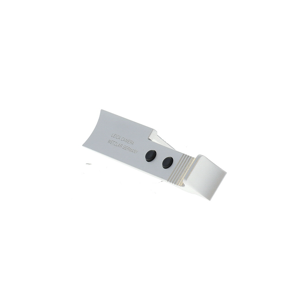 Leica Thumb Support for Q3, Silver Anodized Aluminum, (19534)