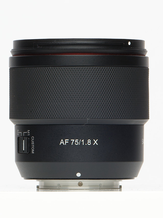 Samyang AF 75mm f/1.8 X Autofocus APS-C Lens for FUJIFILM X-Mount, Black | 62