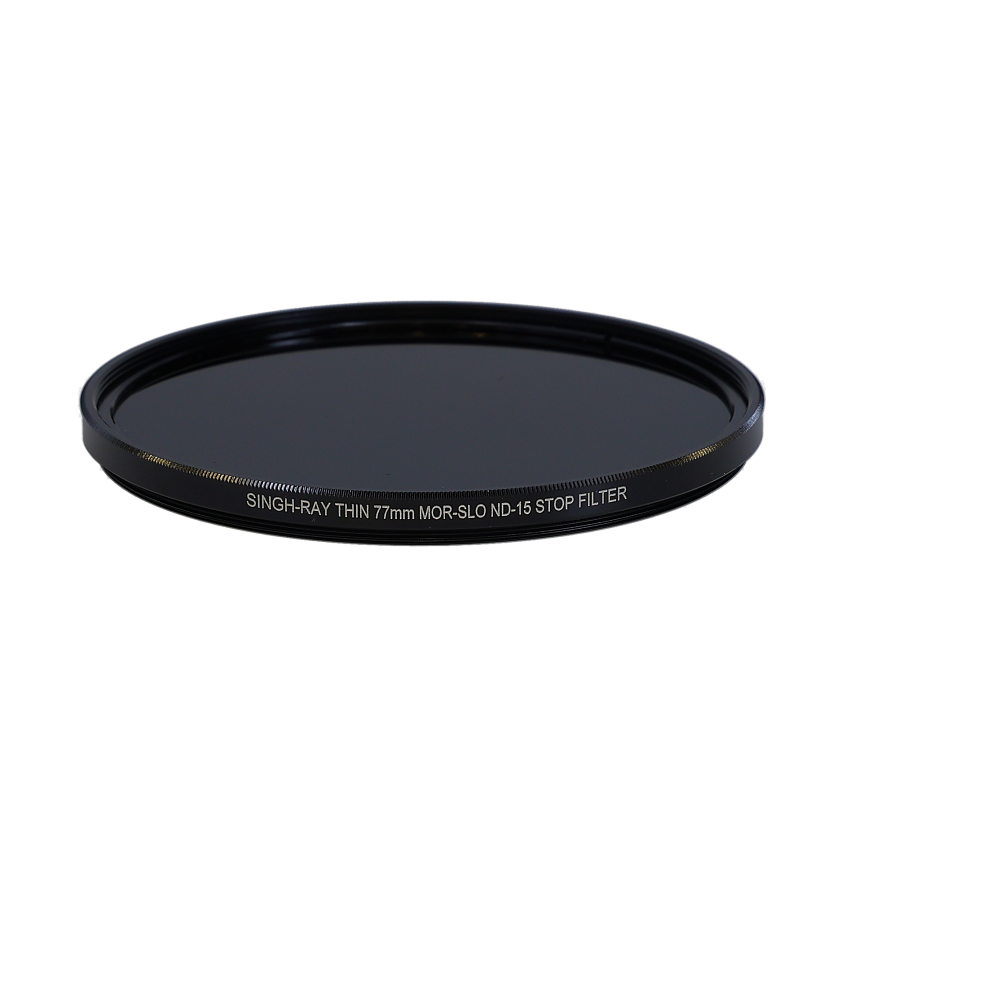 Singh-Ray Thin 77mm Mor-Slo ND-15 Stop Neutral Density Filter