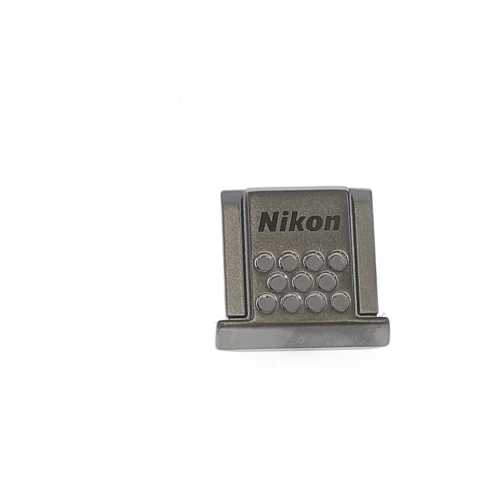 Nikon ASC-01BK Accessory Shoe Cover with Dots, Black Metal