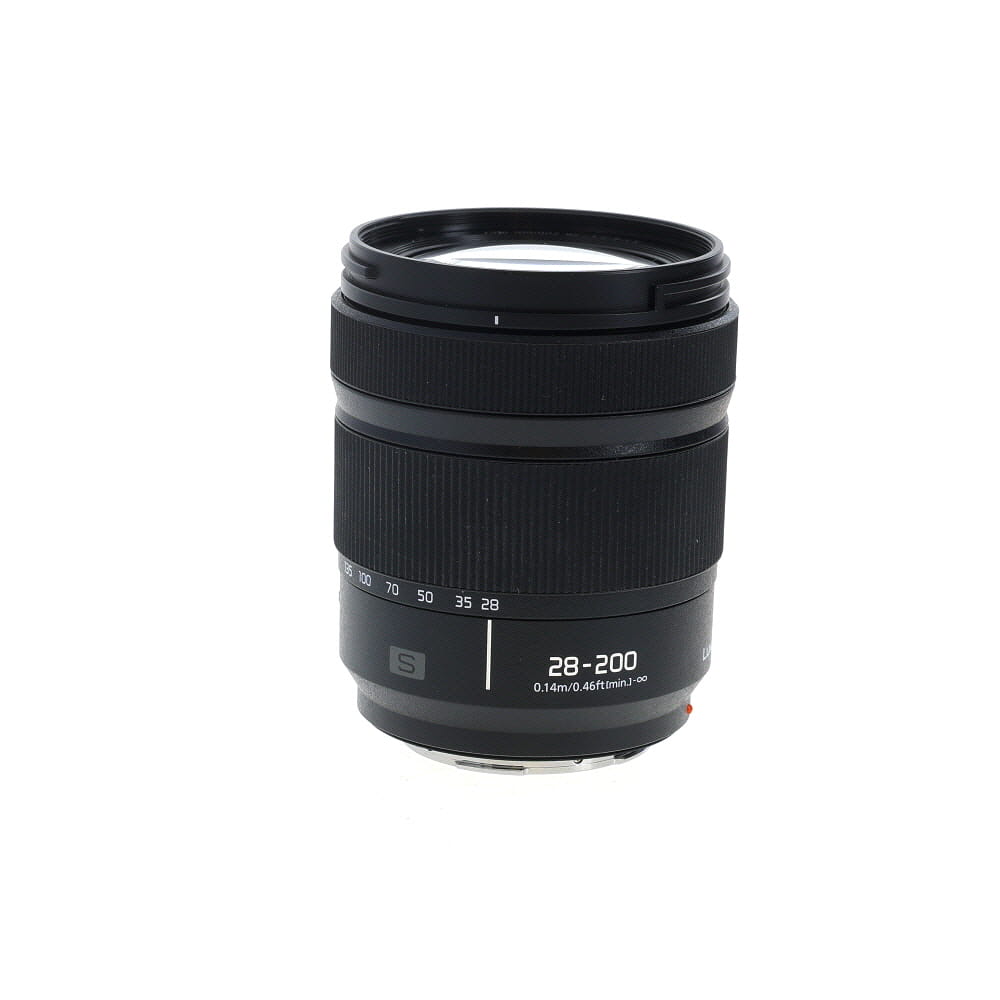 Panasonic Lumix S 28-200mm f/4-7.1 Macro O.I.S. Full-Frame Autofocus for Lens for Mirrorless L-Mount, Black | 67