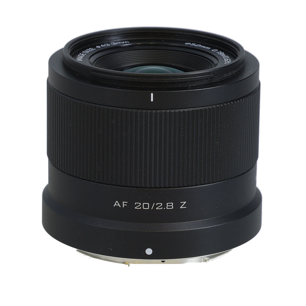 Viltrox AF 20mm f/2.8 Z STM ASPH ED IF Full-Frame Autofocus Lens for Nikon Z-Mount, Black | 52