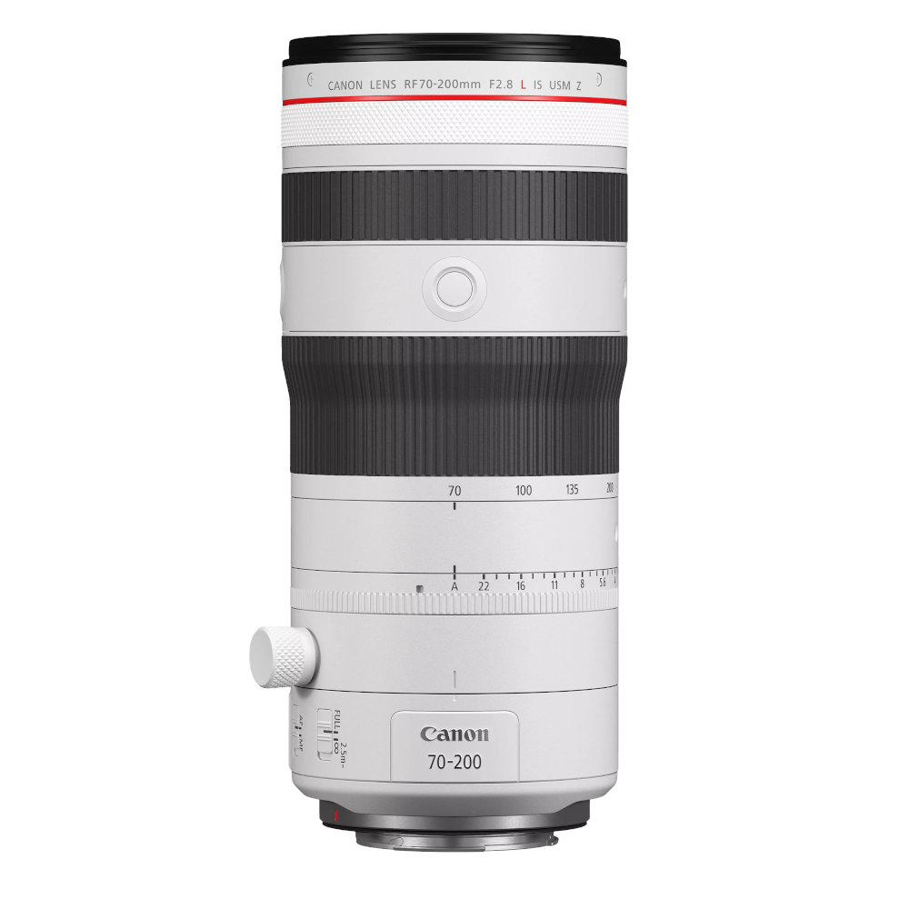 Canon RF 70-200mm f/2.8 L IS USM Z Full-Frame Lens for RF-Mount, White | 82