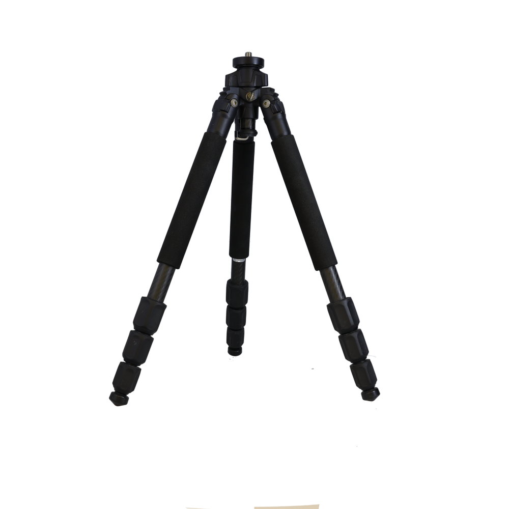 Induro CLT004 Classic Series ) Stealth Carbon Fiber Tripod Legs with Short Center Column, 4-Section, 10.8-46.7 in.