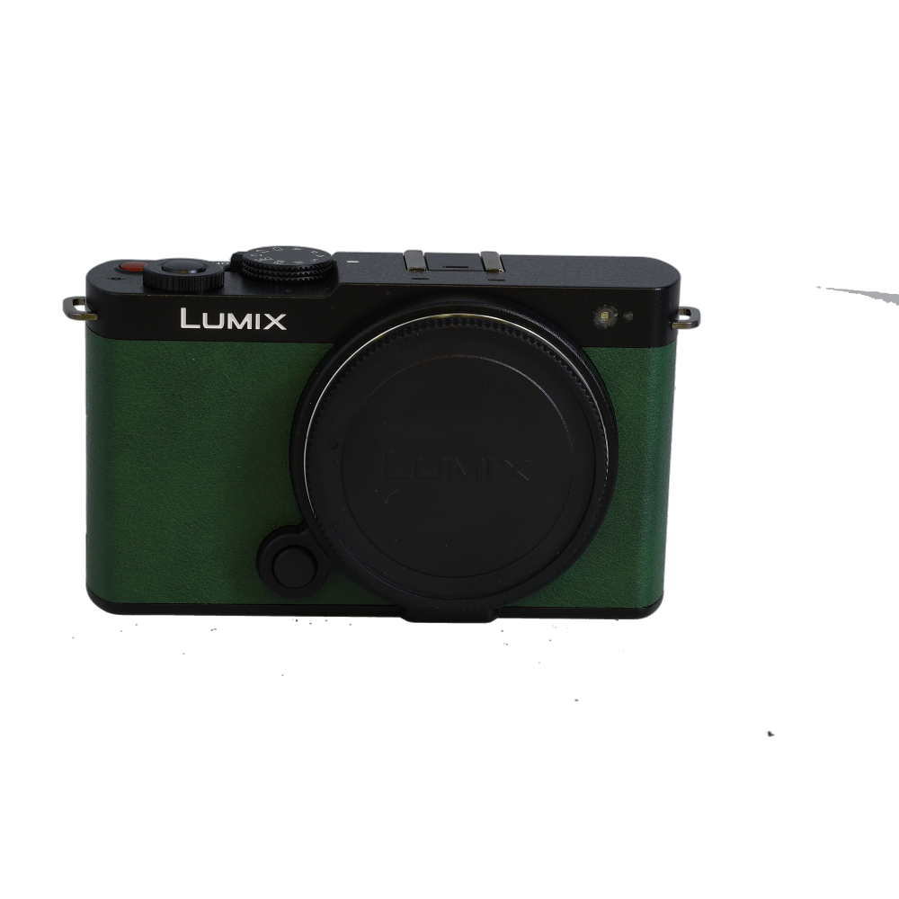 Panasonic Lumix S9 Mirrorless Full-Frame L-Mount Camera Body, Dark Olive/Black | 24.2MP