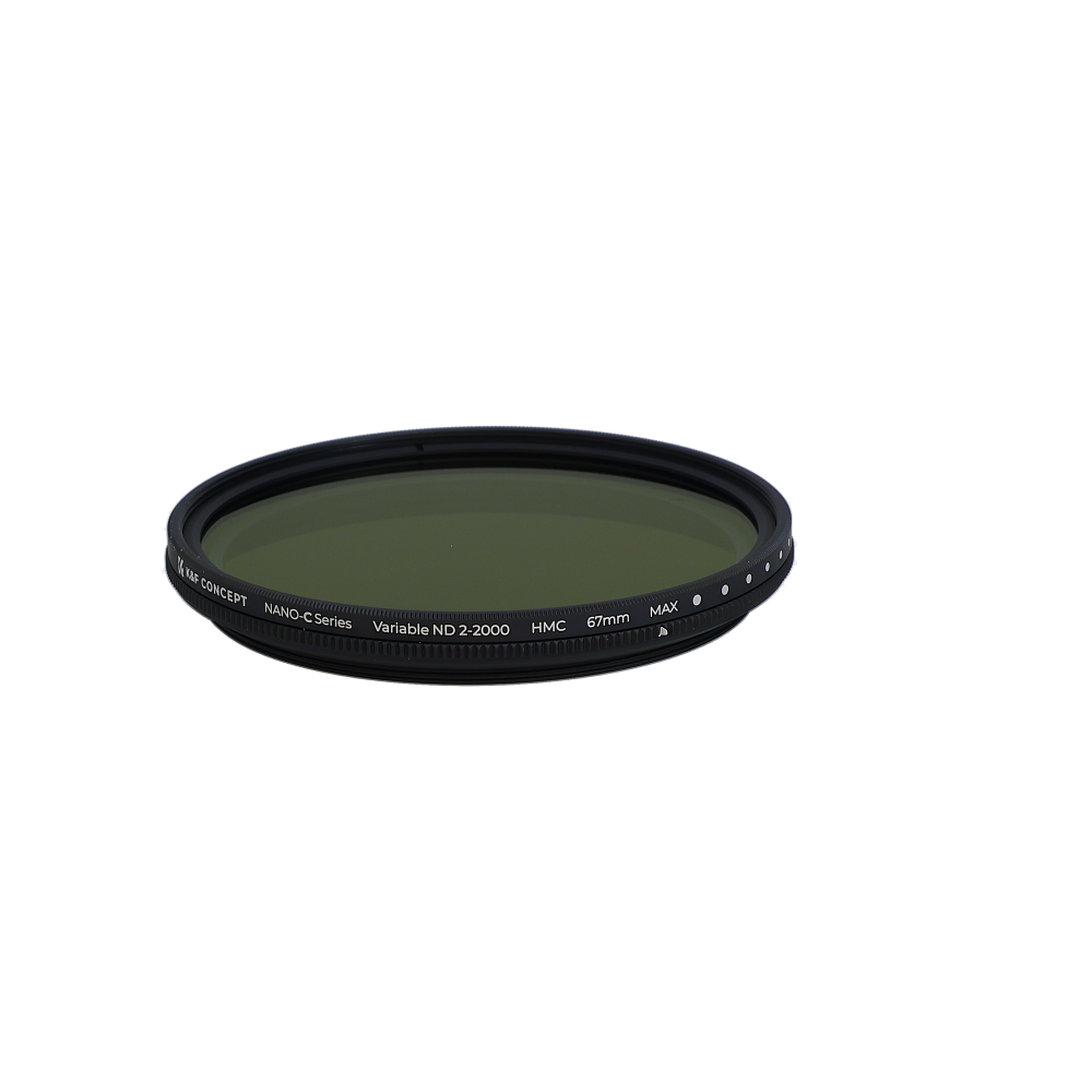 K&F Concept 62mm C-Series Variable Neutral Density ND ND2-2000, 1-11 Stop Filter