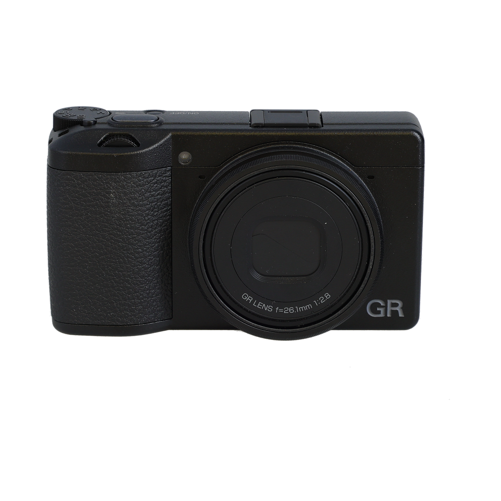 Ricoh GR IIIx HDF Digital Camera w/ 26.1mm f/2.8 Lens, Black | 24.2MP