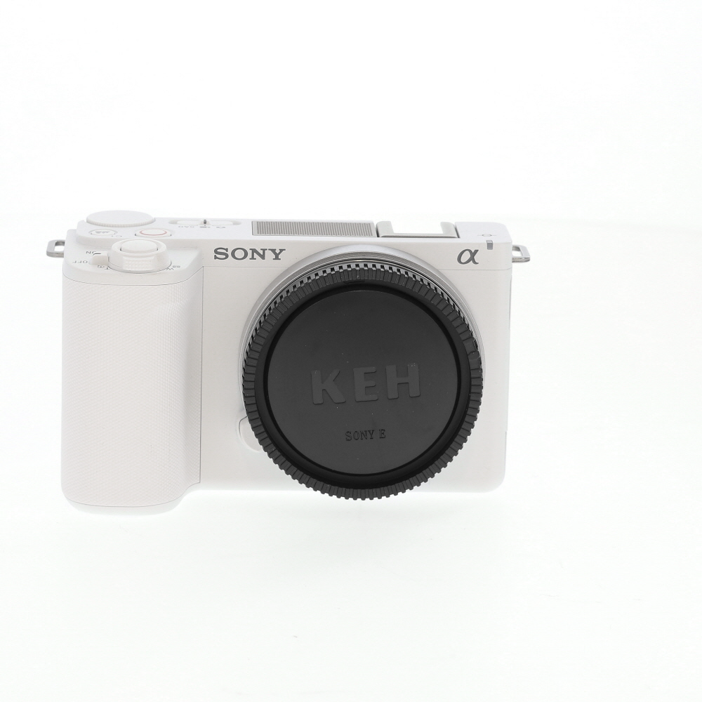 Sony ZV-E10 II Mirrorless Vlog Camera Body, White | 26MP