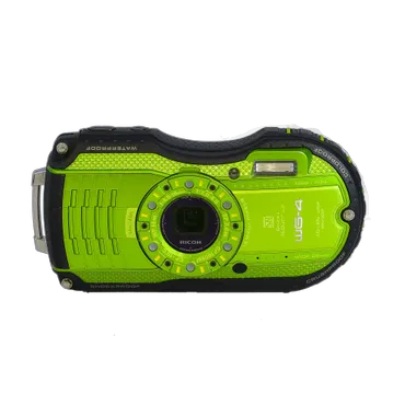 Ricoh WG-4 Digital Camera, Lime Yellow {16MP}