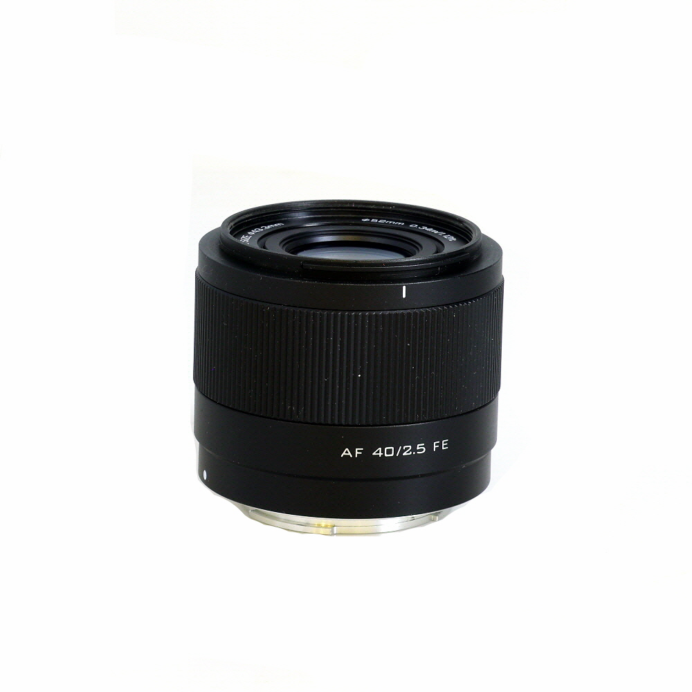 Viltrox AF 40mm f/2.5 FE STM ED IF APSH Lens for Sony E-Mount, Black | 52