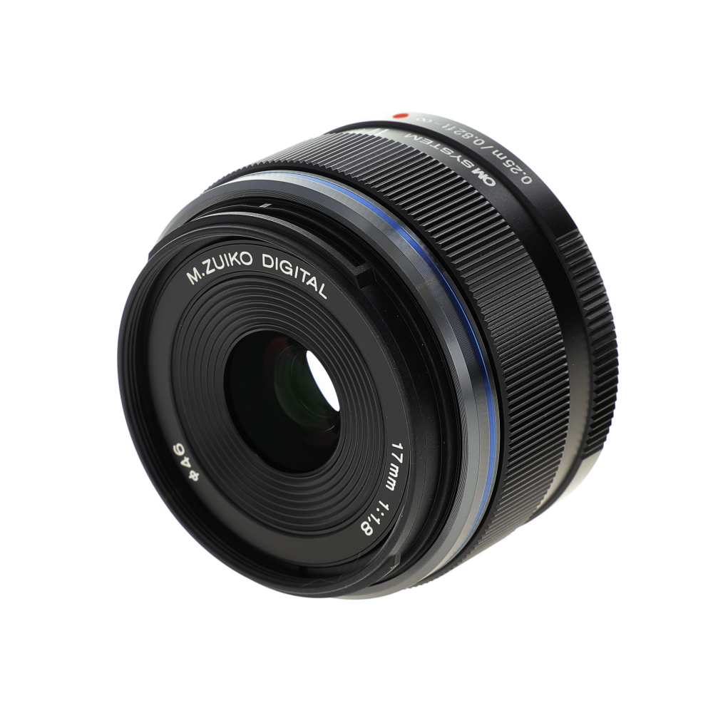 OM SYSTEM 17mm f/1.8 M.Zuiko Digital II MSC Lens for MFT (Micro Four Thirds), Black | 46