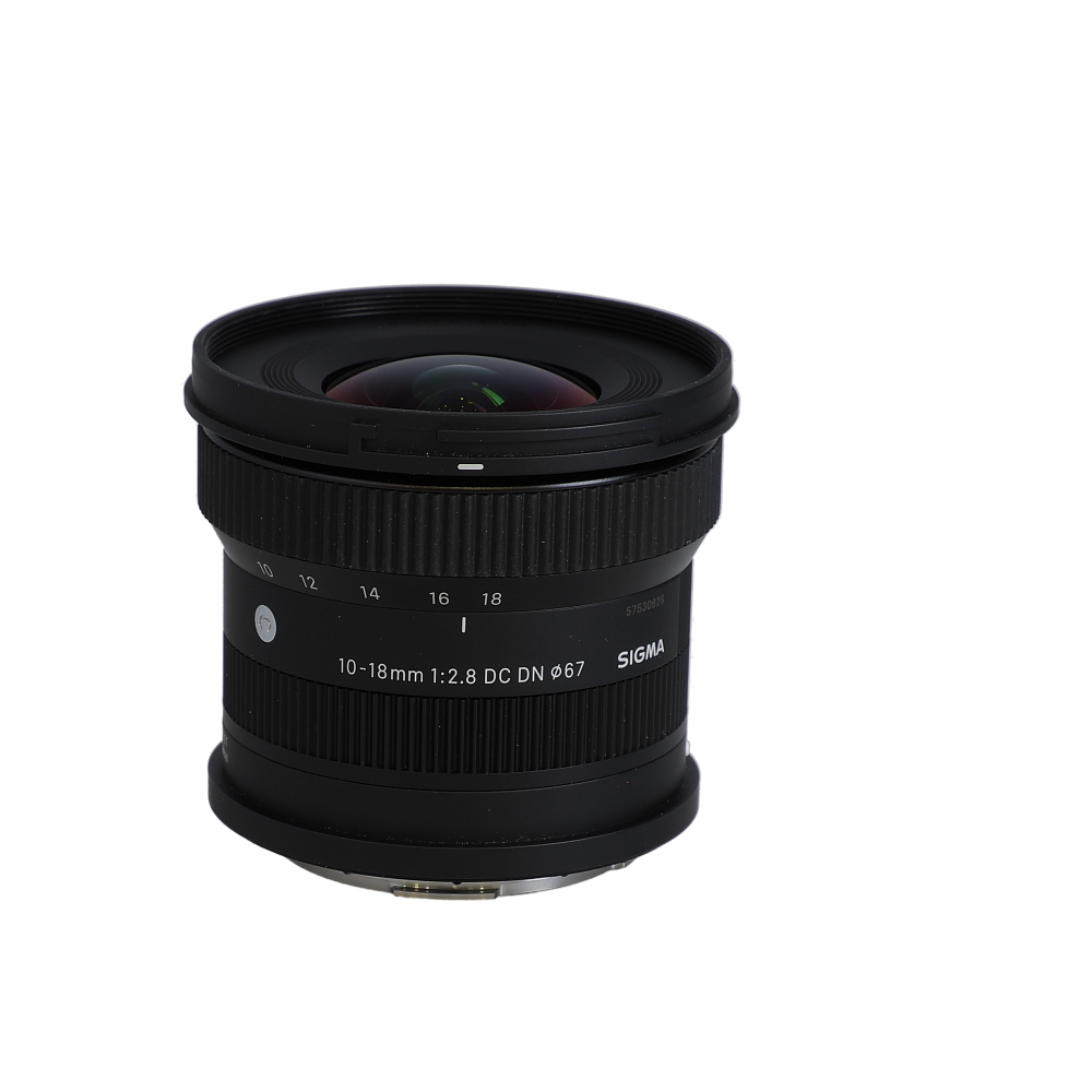 Sigma 10-18mm f/2.8 DC DN C (Contemporary) Autofocus APS-C Lens for Leica L-Mount, Black | 67