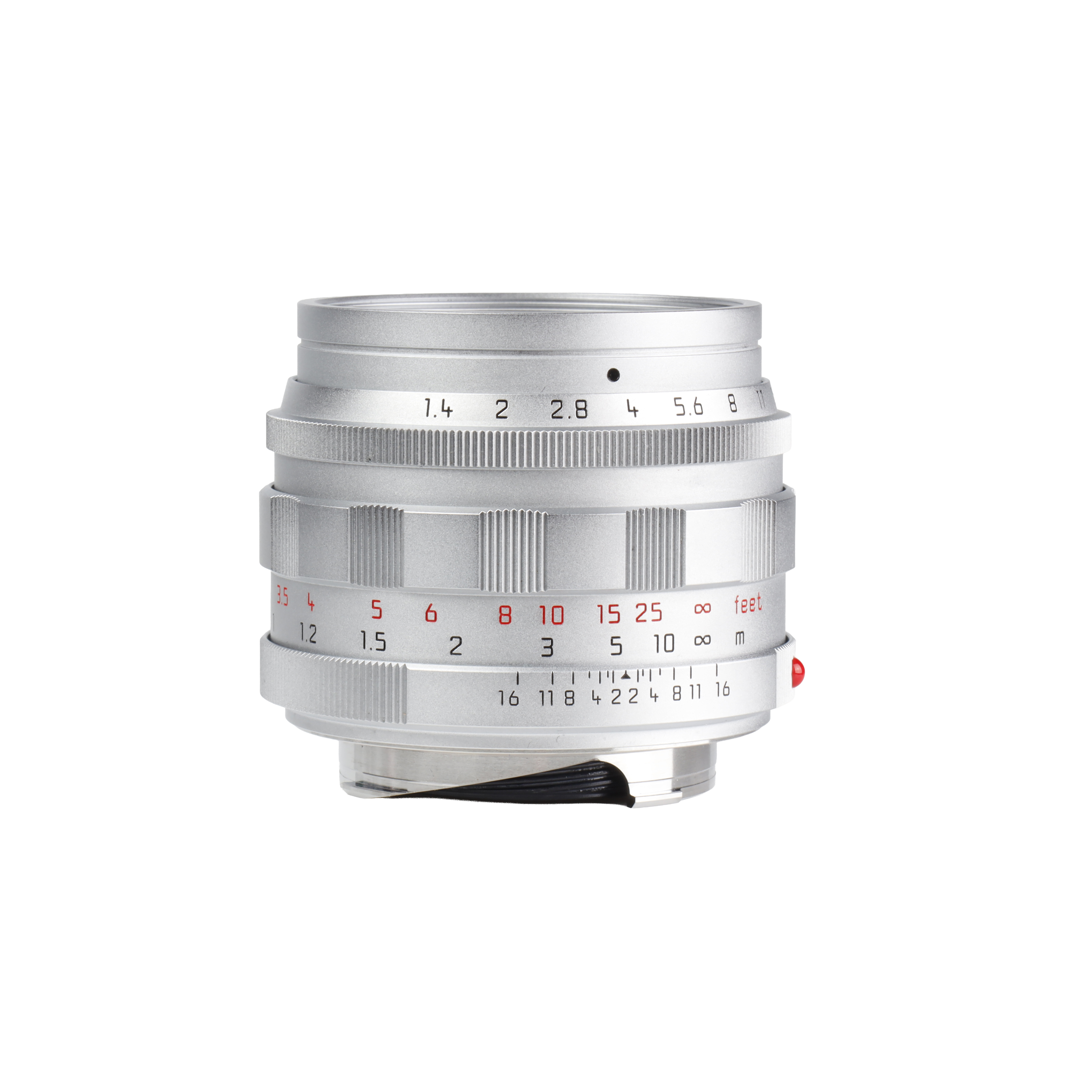 Leica 50mm f/1.4 Summilux-M M-Mount Lens, Germany, Silver Chrome Finish, 6-Bit | E46 | 11714 (2025 Version)