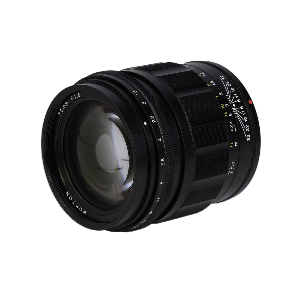 Voigtlander 75mm f/1.5 Nokton (Aspherical) Lens for Nikon Z-Mount, Black | 62