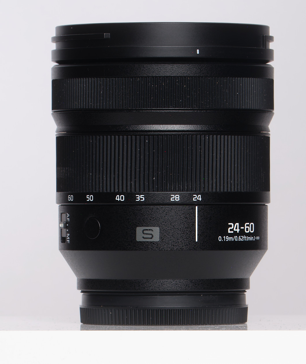 Panasonic Lumix S 24-60mm f/2.8 Full-Frame Autofocus Lens for Mirrorless L-Mount, Black | 77