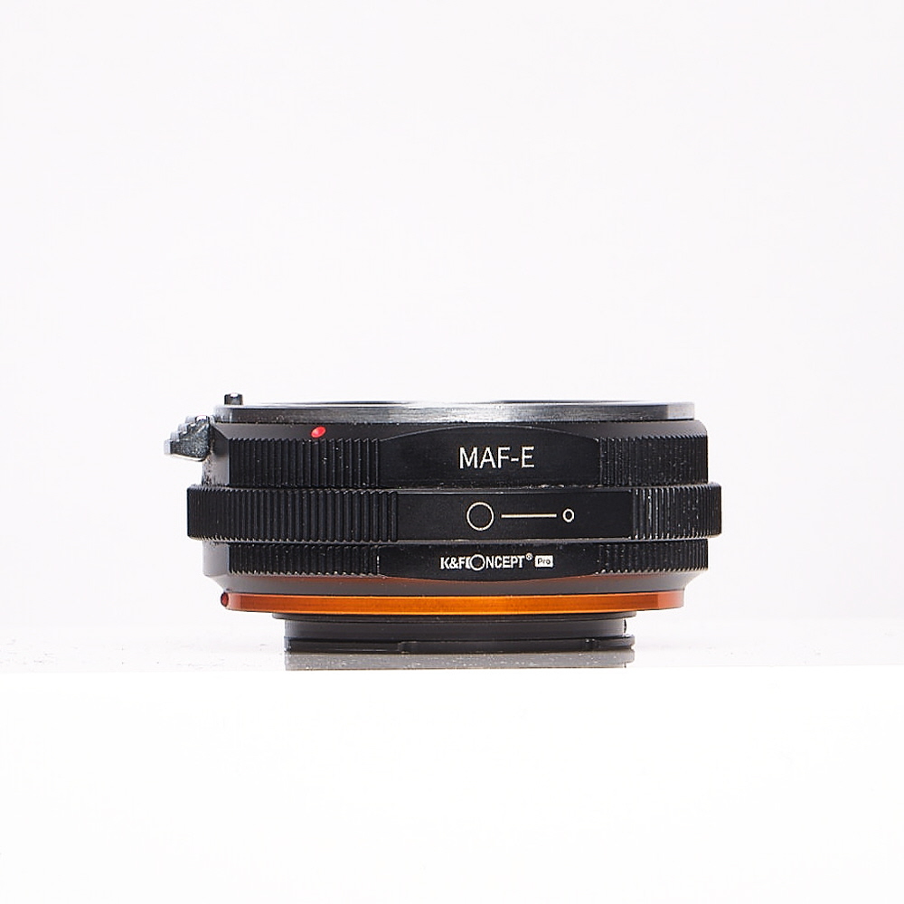 K&F Concept Adapter MAF-E Pro for Sony Alpha Minolta AF A-Type Lens to Sony E-Mount Body