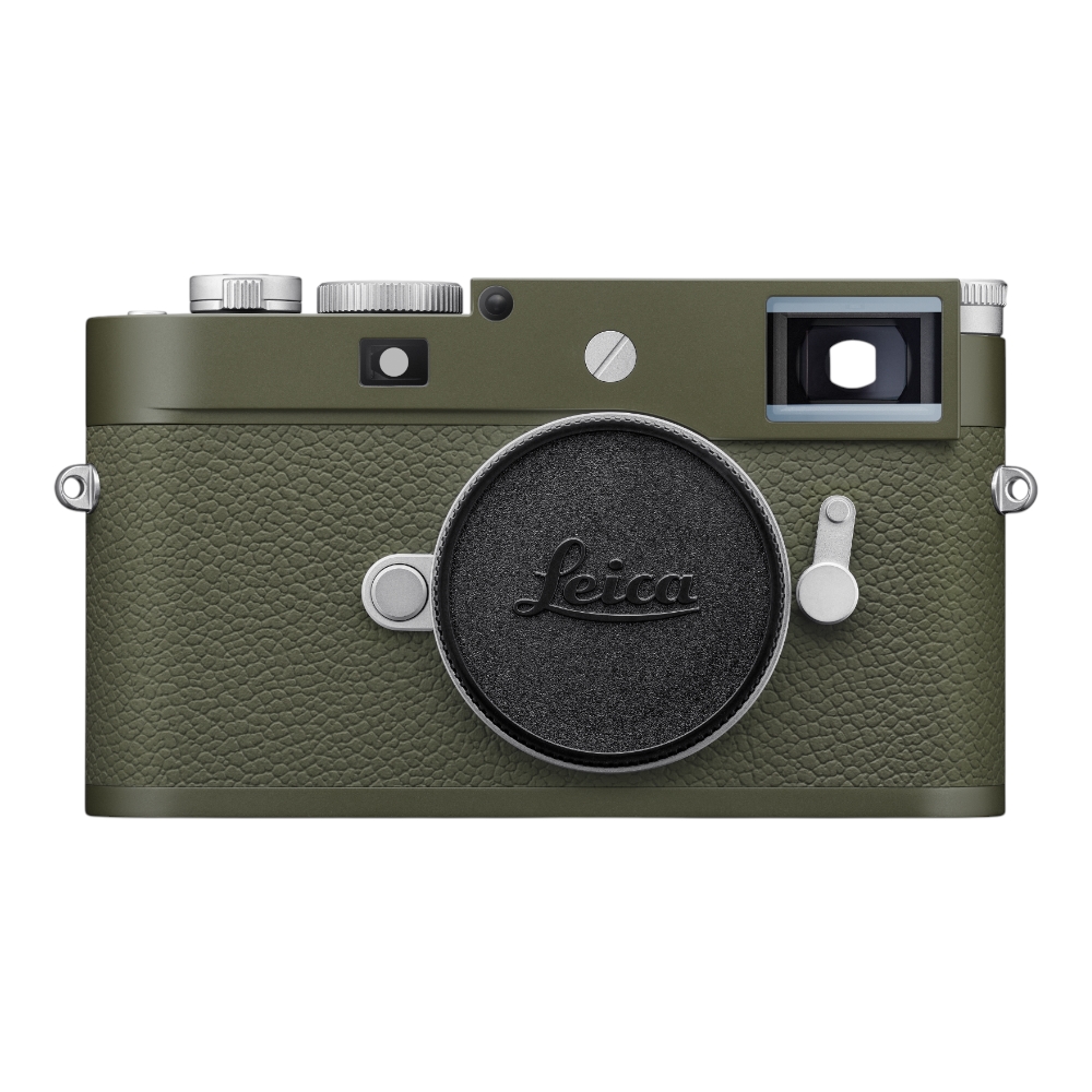 Leica M11-P (Type 2416) Safari Digital Rangefinder Camera Body, Olive Green Paint Finish | 60MP | 20235
