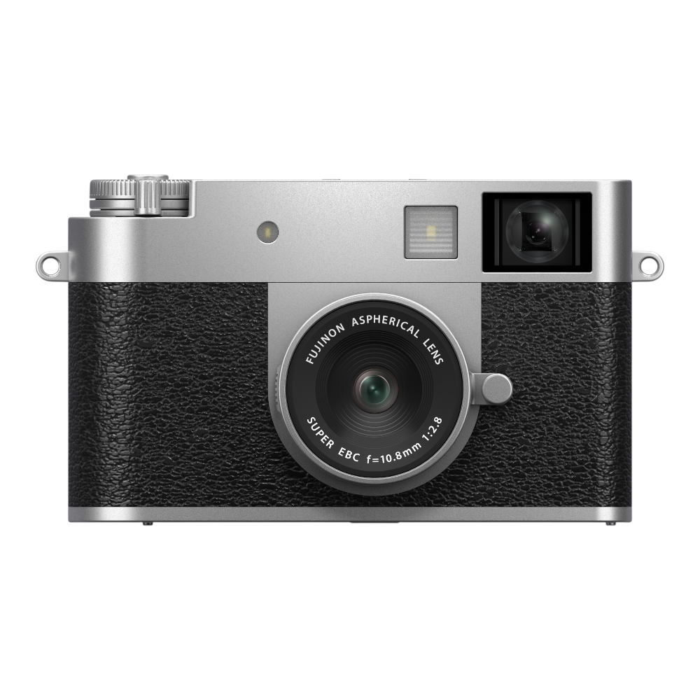 FUJIFILM X half Premium Compact Camera, Silver | 17.7MP