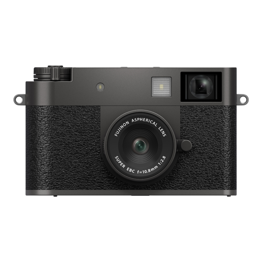 FUJIFILM X half Premium Compact Camera, Charcoal Silver | 17.7MP