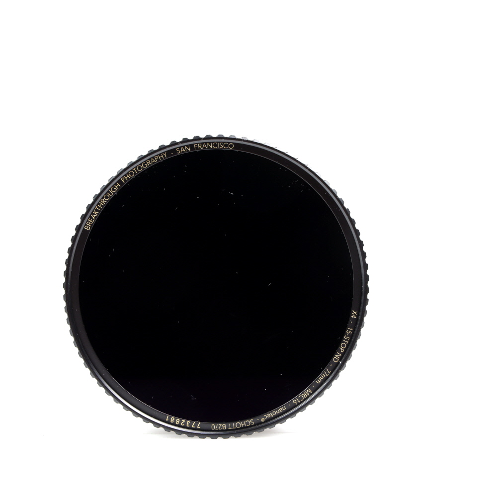 Breakthrough Photography 77mm X4 ND 15-STOP (Neutral Density) MRC16 nanotec SCHOTT B270 Filter