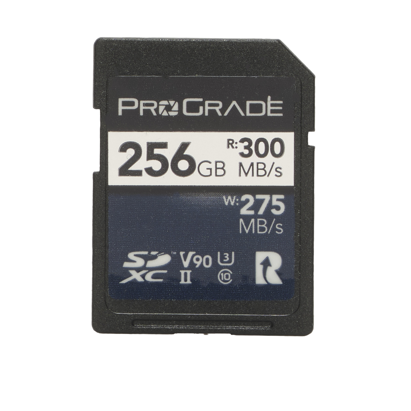 ProGrade Digital Iridium 256GB SDXC 300/275 MB/s UHS-II U3 Class 10 V90 Memory Card