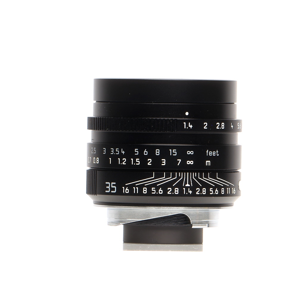 Leica 35mm f/1.4 Summilux-M ASPH. Leitz Wetzlar M-Mount Lens, Germany, Black, 6-Bit | E46 | 11700
