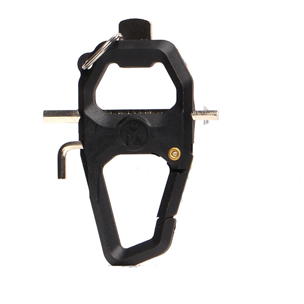 3 Legged Thing TOOLZ2DARK Toolz Multi-Tool Carabiner, Black
