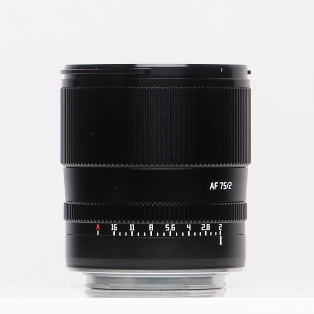 TTArtisan AF 75mm f/2 Full-Frame Autofocus Lens for Leica L-Mount, Black | 62