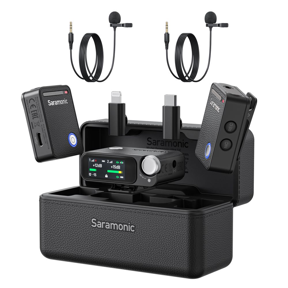 Saramonic Ultra 2-Person Omnidirectional Lavalier Microphone System