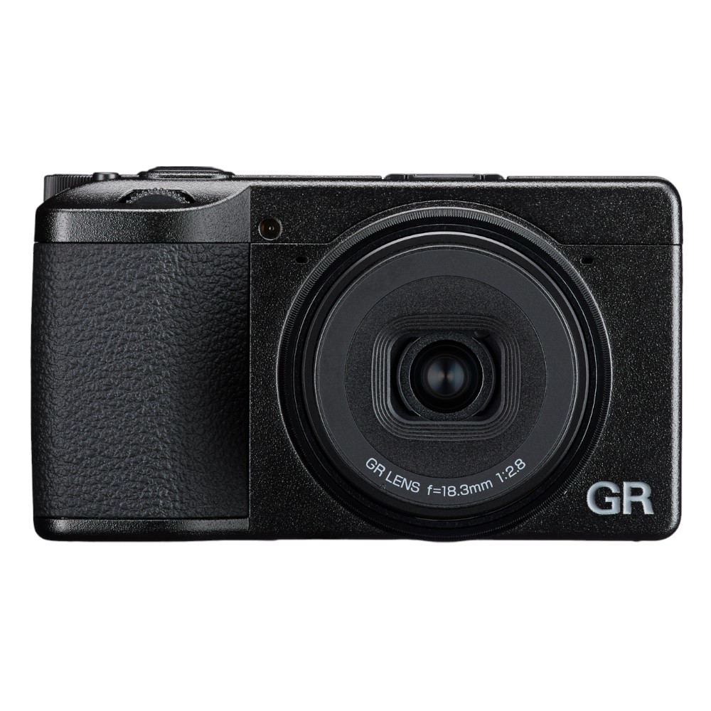 Ricoh GR IV Digital Camera with 18.3mm f/2.8, Black | 25.7MP
