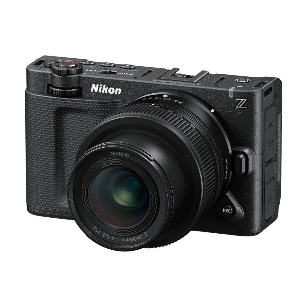 Nikon ZR Cinema Camera | 6K Full-Frame/24.5MP | w/ Z 24-50mm f/4-6.3 Lens, Black | 52