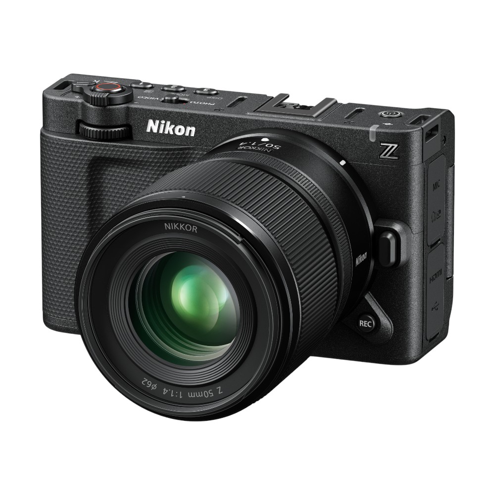 Nikon ZR Cinema Camera | 6K Full-Frame/24.5MP | w/ Z 50mm f/1.4 Lens, Black | 62