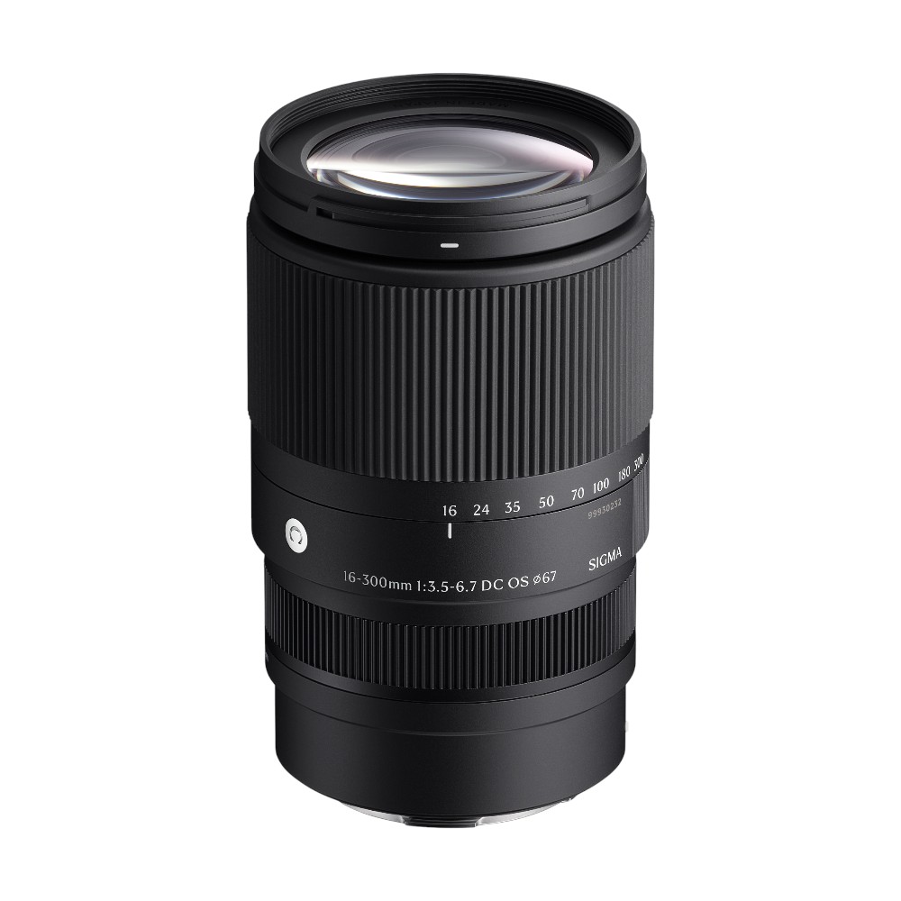 Sigma 16-300mm f/3.5-6.7 DC OS C (Contemporary) Autofocus APS-C Lens for Fuji X, Black | 67