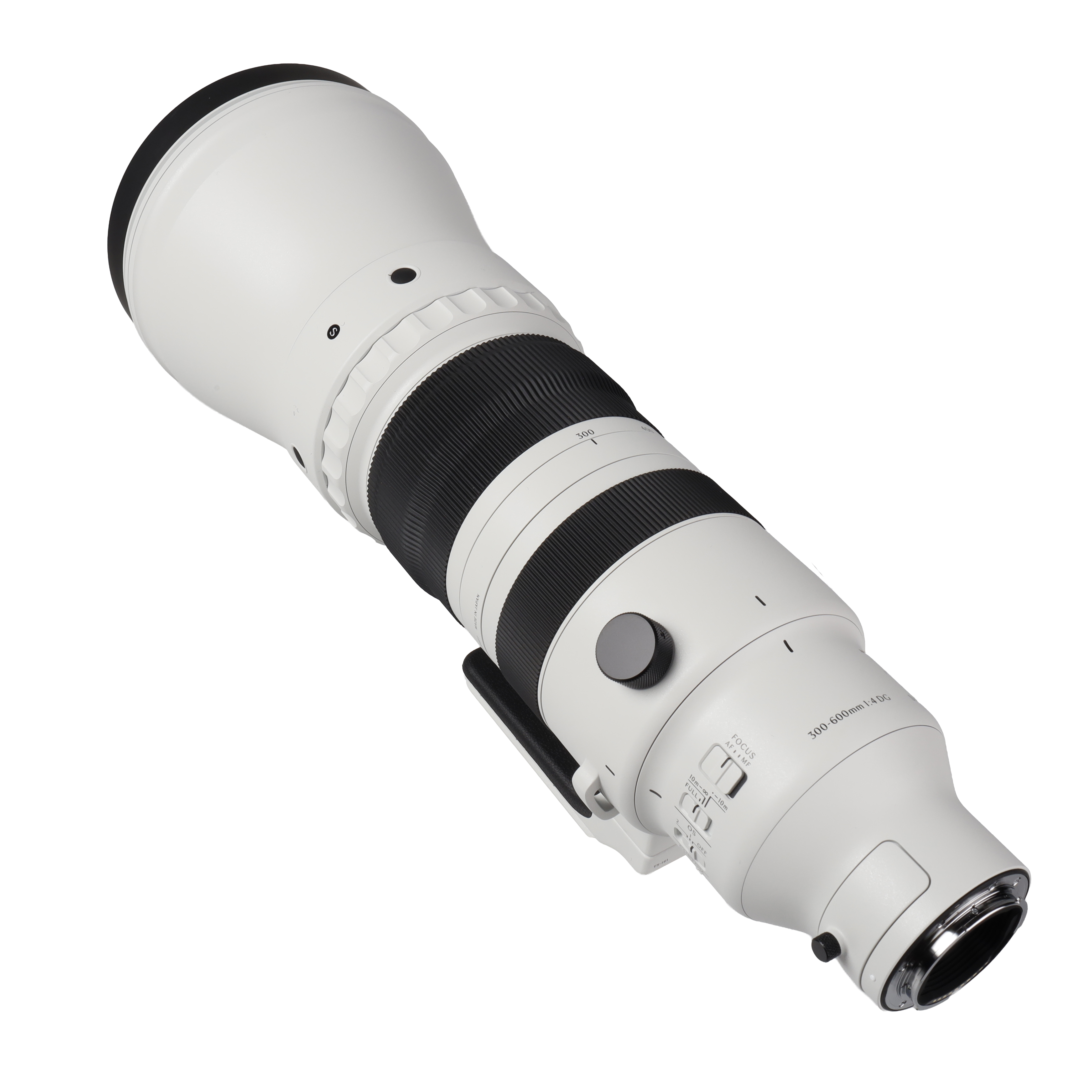 Sigma 300-600mm f/4 DG OS S (Sports) Full-Frame Autofocus Lens for Sony E-Mount, White | 40.5 Drop-In Filter Holder