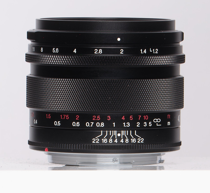 Voigtlander 40mm f/1.2 Nokton Full-Frame Manual Lens for Canon RF-Mount, Black | 58