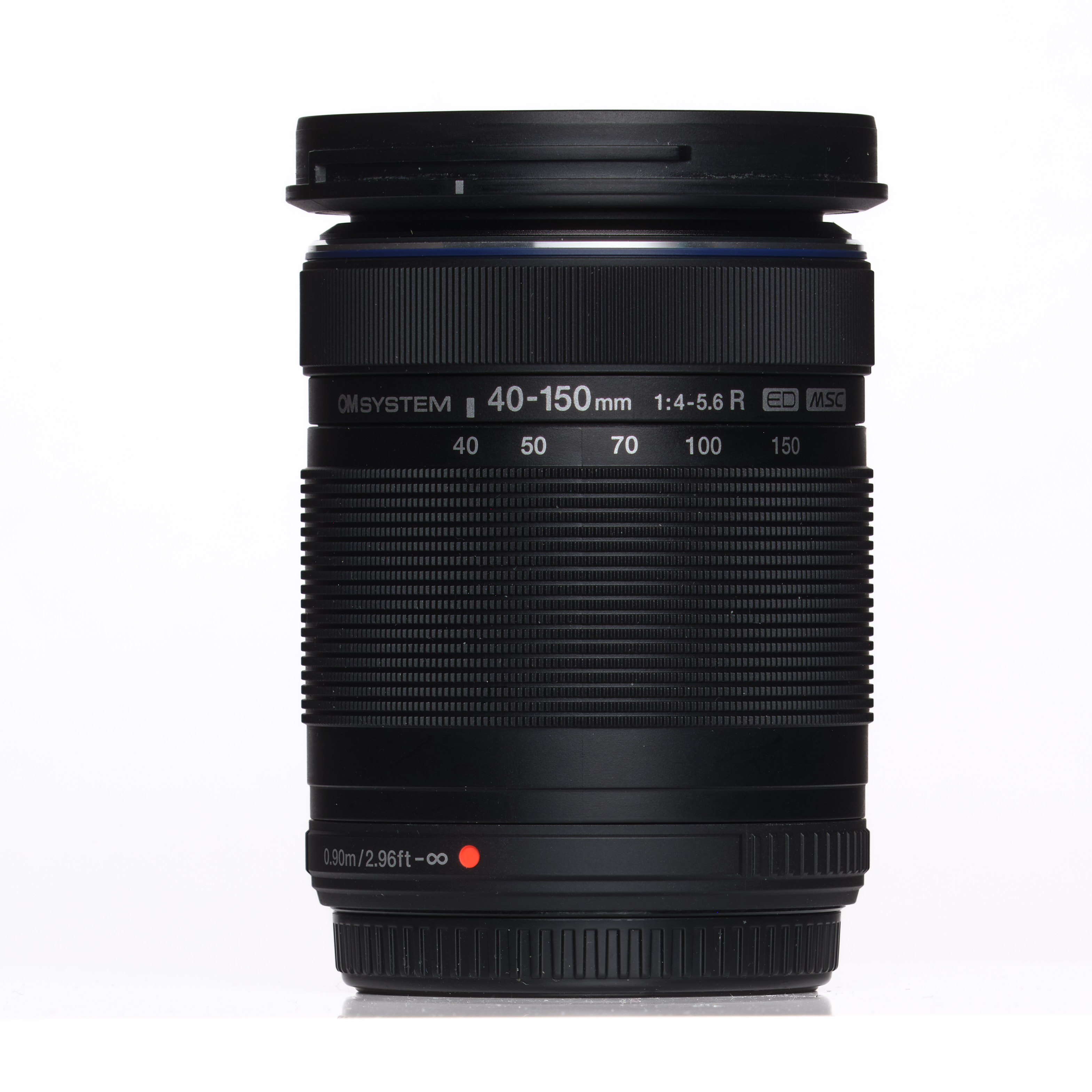 OM SYSTEM 40-150mm f/4-5.6 R ED MSC M.Zuiko Autofocus Lens for MFT (Micro Four Thirds), Black | 58