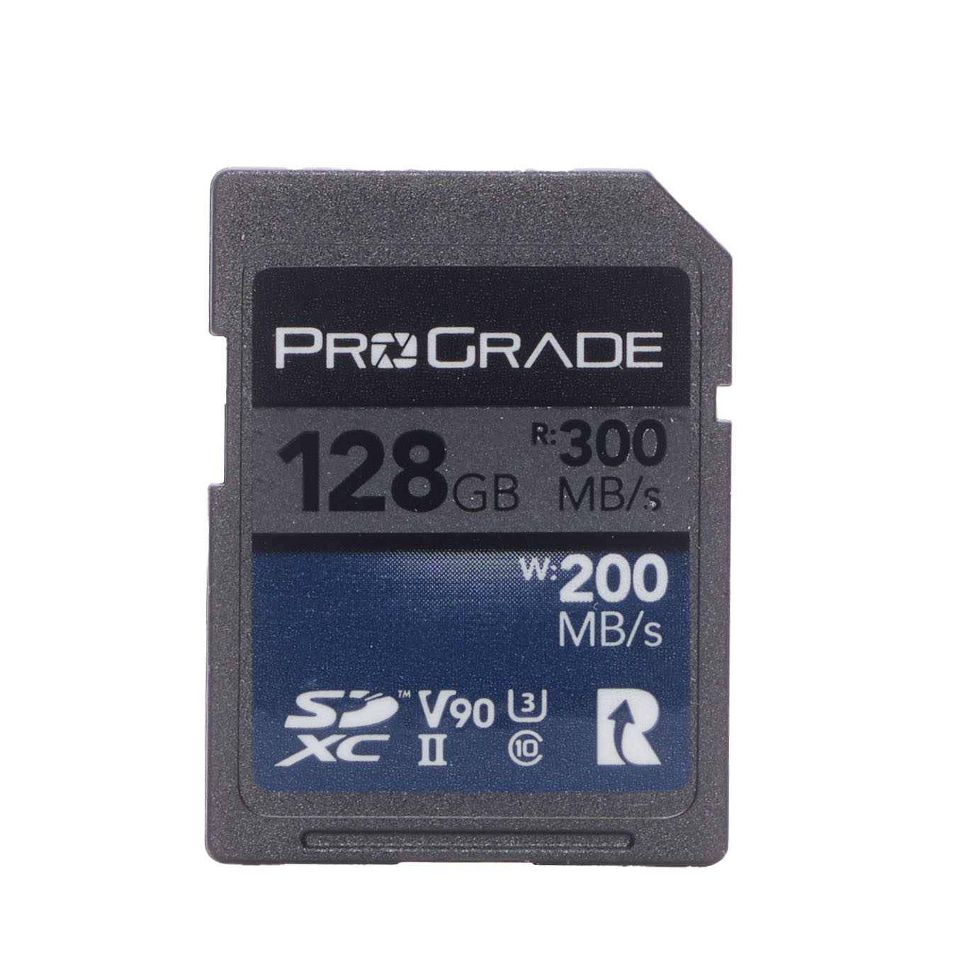 ProGrade Digital Iridium 128GB SDXC 300/200 MB/s UHS-II U3 Class 10 V90 Memory Card, 2-Pack