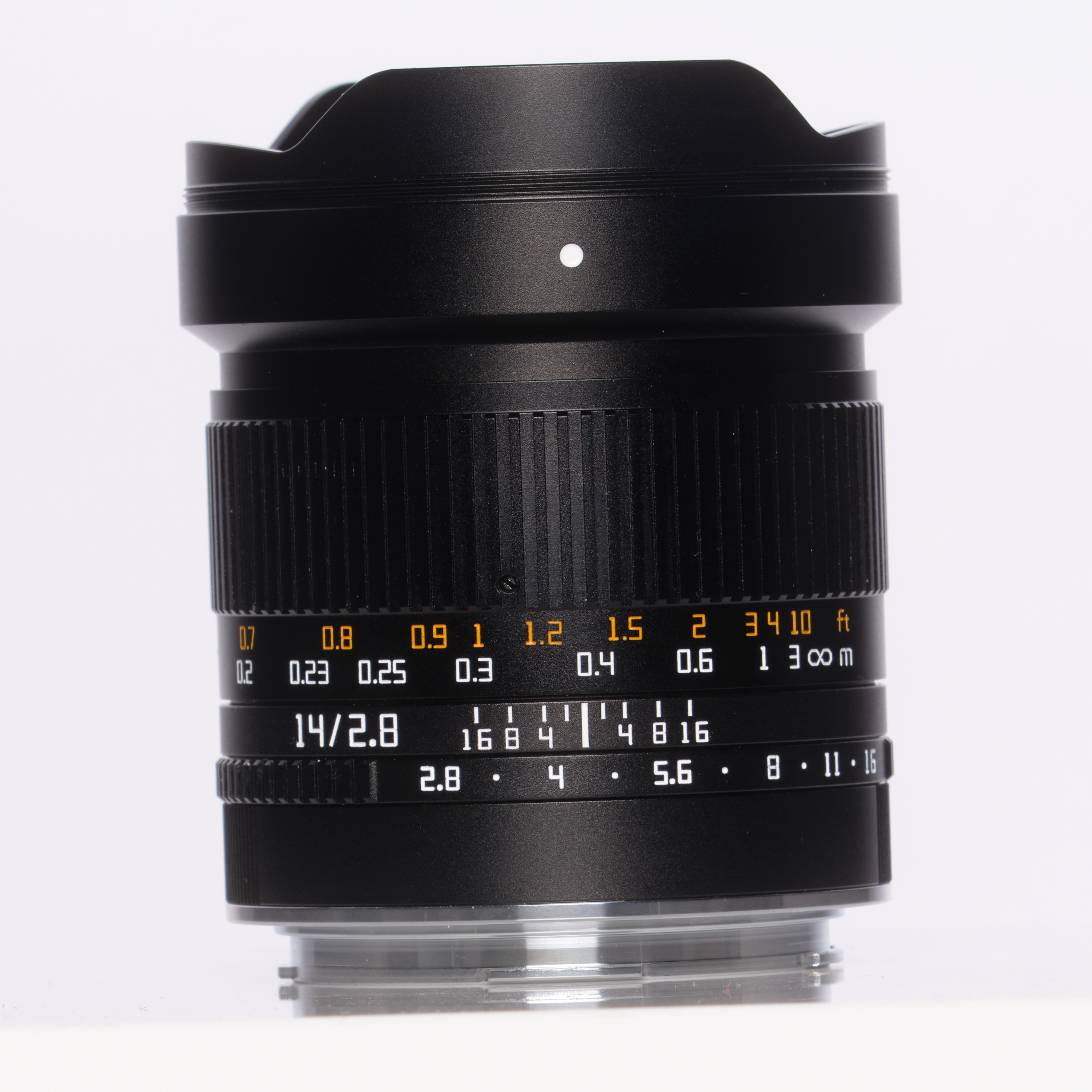 TTArtisan 14mm f/2.8 Full-Frame Manual Focus Lens for Leica L-Mount, Black | 77