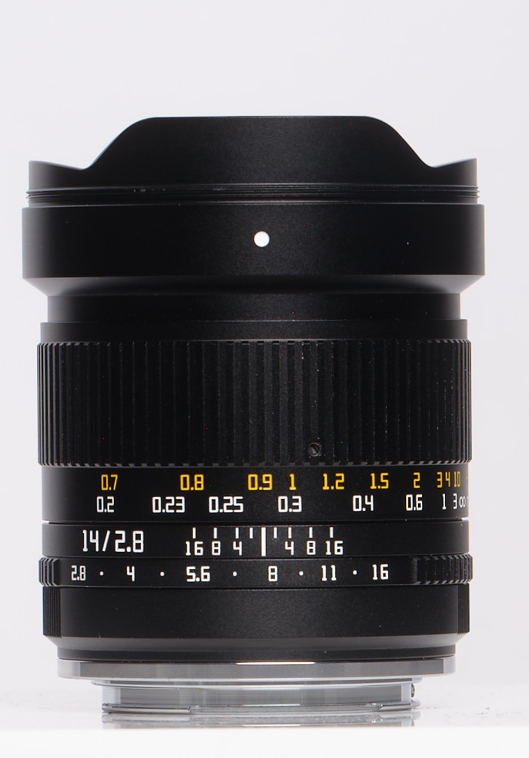 TTArtisan 14mm f/2.8 Full-Frame Manual Focus Lens for Sony E-Mount, Black | 77