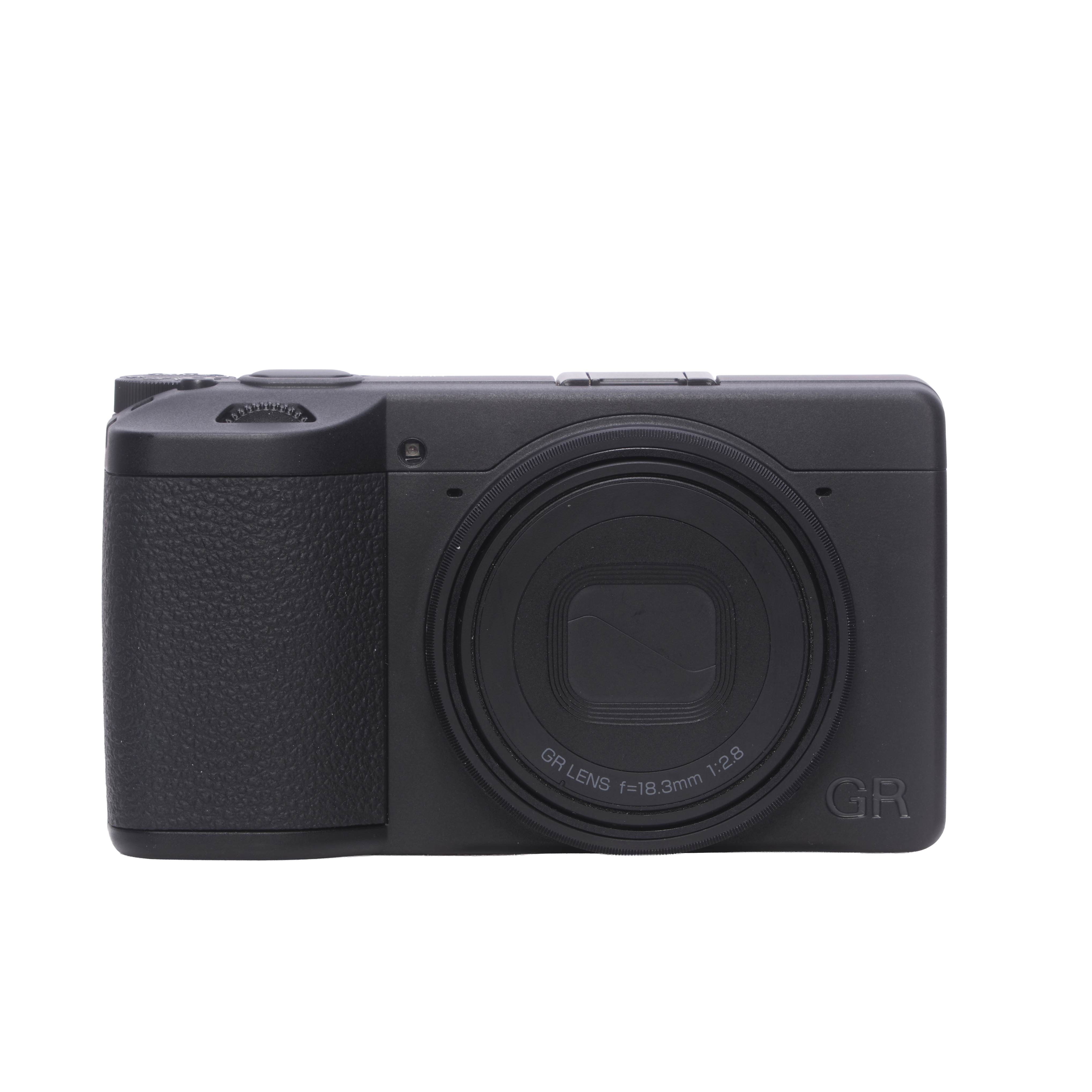 Ricoh GR IV Monochrome Digital Camera with 18.3mm f/2.8, Black | 25.7MP
