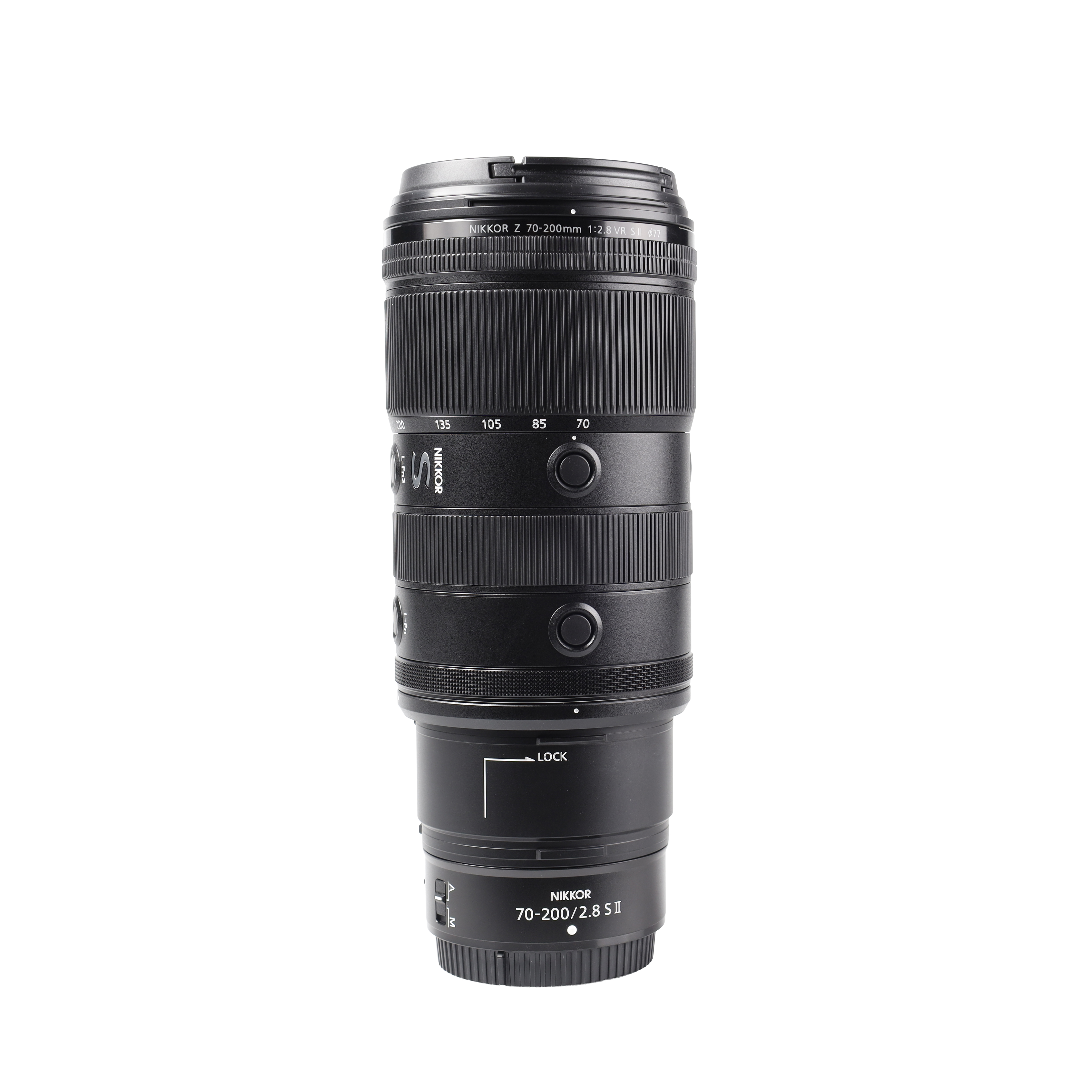 Nikon Nikkor Z 70-200mm f/2.8 VR S II Autofocus FX Lens for Z-Mount, Black | 77